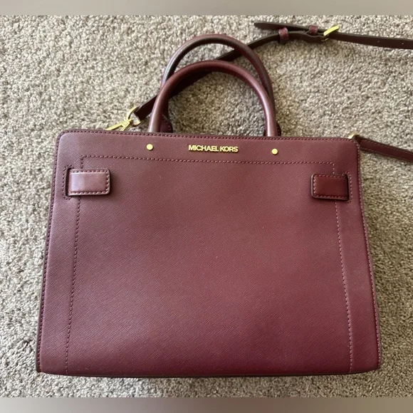 Michael Kors Rayne Medium Saffiano Leather Satchel - Picture 1 of 7